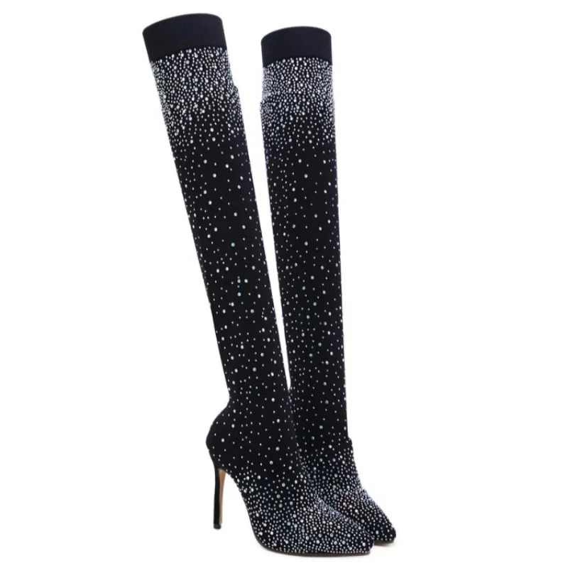 Sock Boot Women - Sexy Over-the-Knee Boots for Women Stretch