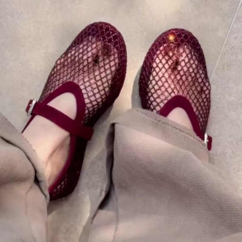 Slingback Pumps Women - Hollow Rhinestone Baotou Sandals Women 2026