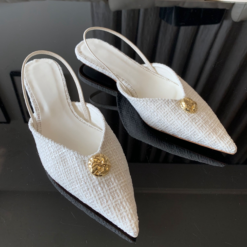 Slingback Pumps Women - 2025 New Brand Women Sandal Fashion