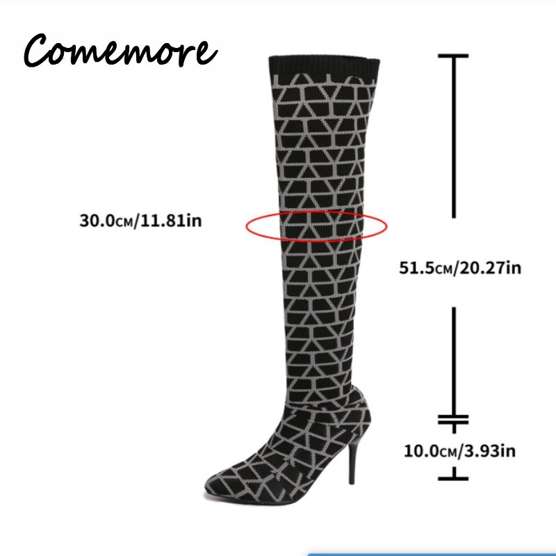 Comemore Women's 2026 Spring A - огляд і ціна Sock Boot Women