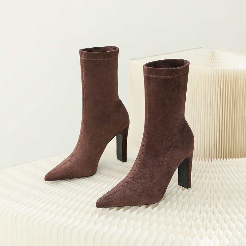Eilyken Winter Thick Heel Sock - огляд і ціна Sock Boot Women