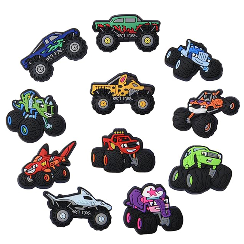 11Pcs Cars Cartoon Shoe Charms - огляд і ціна Women'S Shoes Crocs