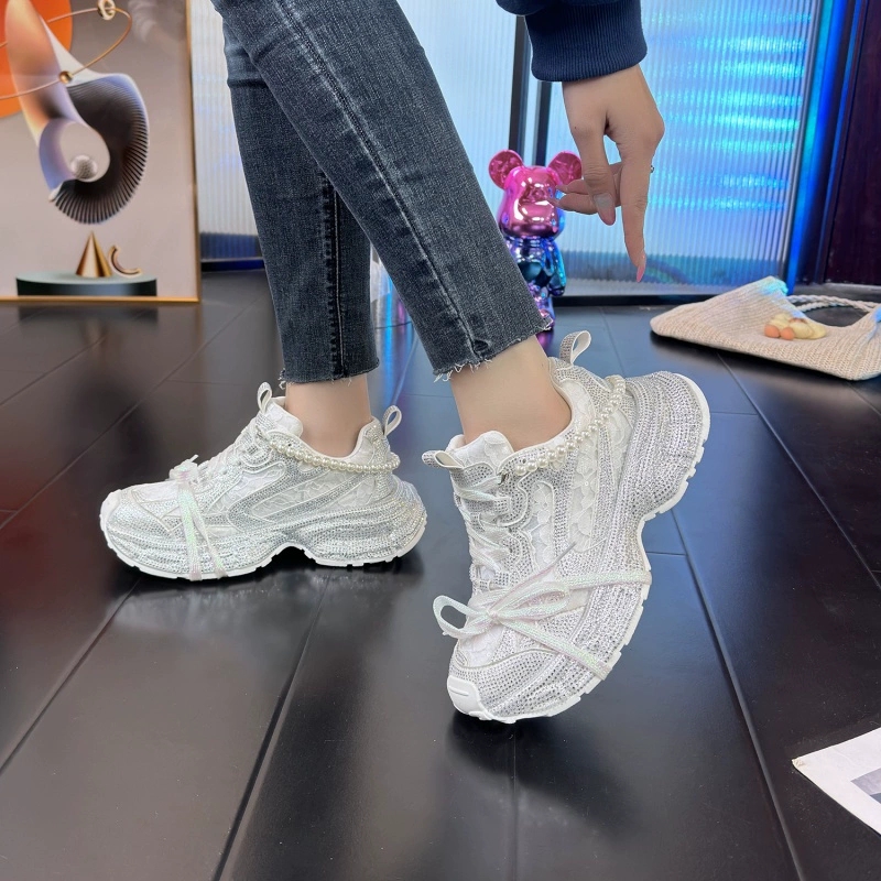 New 2025 White Dad Shoes for W - огляд і ціна Women'S Shoes Paris