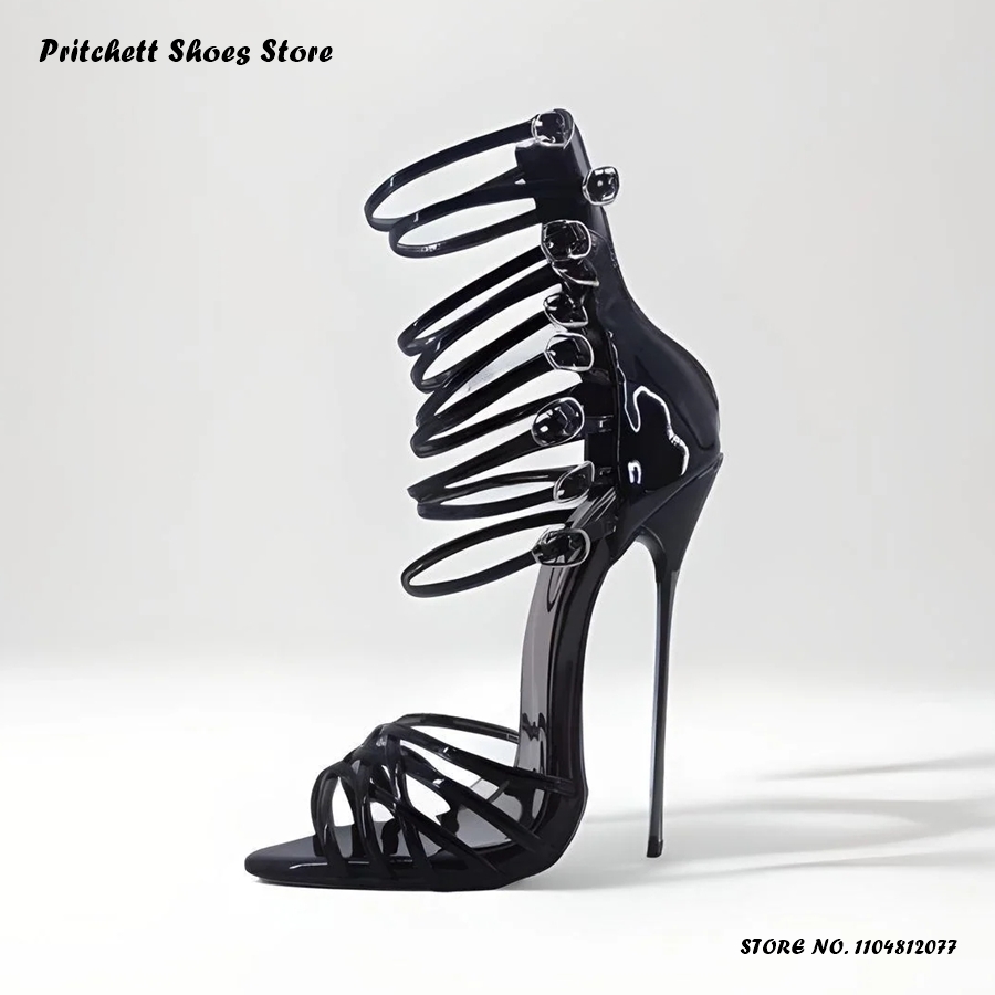 Sexy Women's Buckle Embellishe - огляд і ціна Women'S Shoes Paris