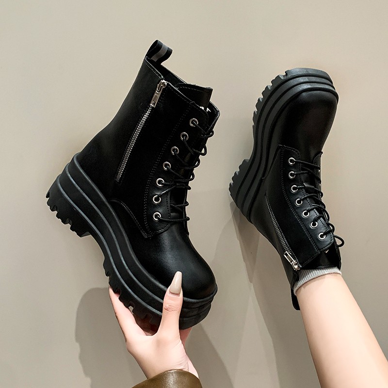 Fall/Winter New Side Zip Platf - огляд і ціна Sock Boot Women