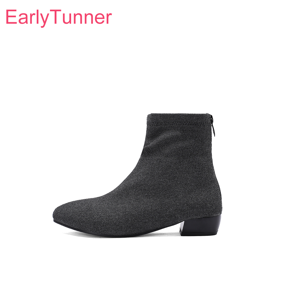  Autumn New Fashion Grey Rose  - огляд і ціна Women'S Shoes Size 12