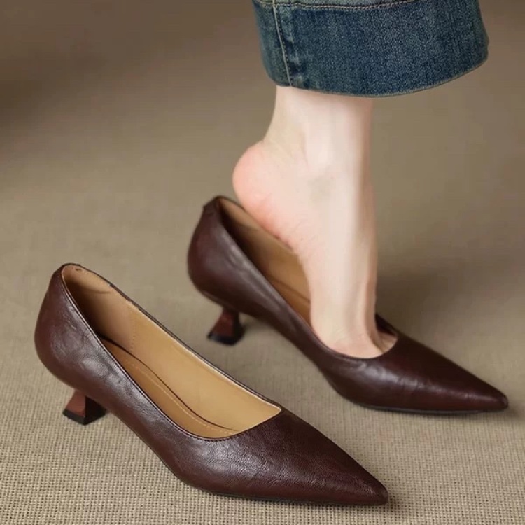 Simple Stiletto Single Shoes A - огляд і ціна Slingback Pumps Women