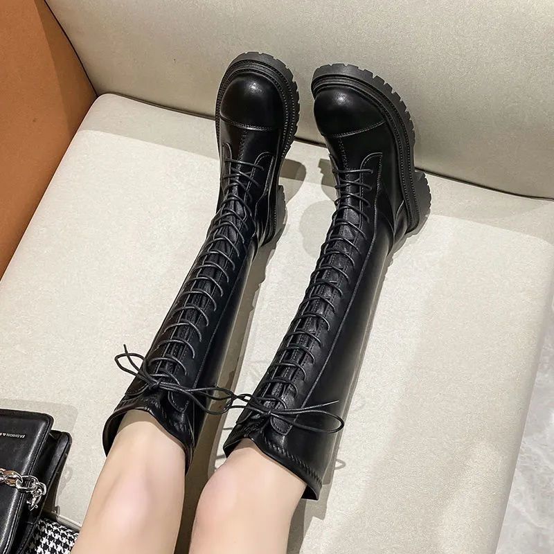 Spring Autumn Ladies Knee High - огляд і ціна Women Shoes Sale