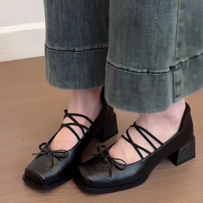 Single Shoes Fashion New Squar - огляд і ціна Women'S Shoes Size 12