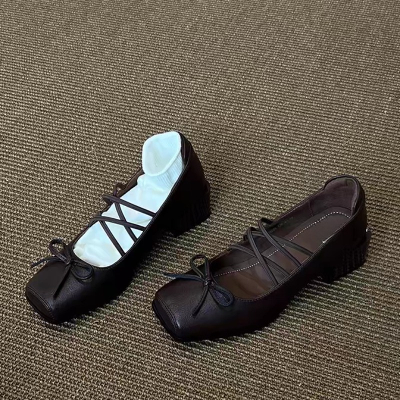 Single Shoes Fashion New Squar - огляд і ціна Women'S Shoes Size 12