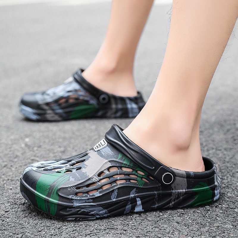 Men's Summer Camouflage Graffi - огляд і ціна Women'S Shoes Crocs