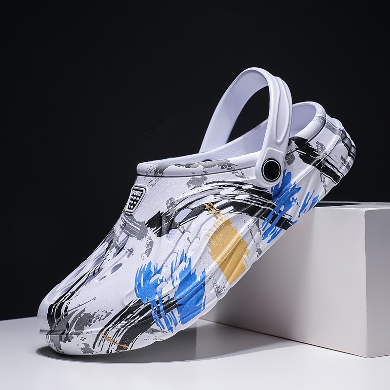 Men's Summer Camouflage Graffi - огляд і ціна Women'S Shoes Crocs