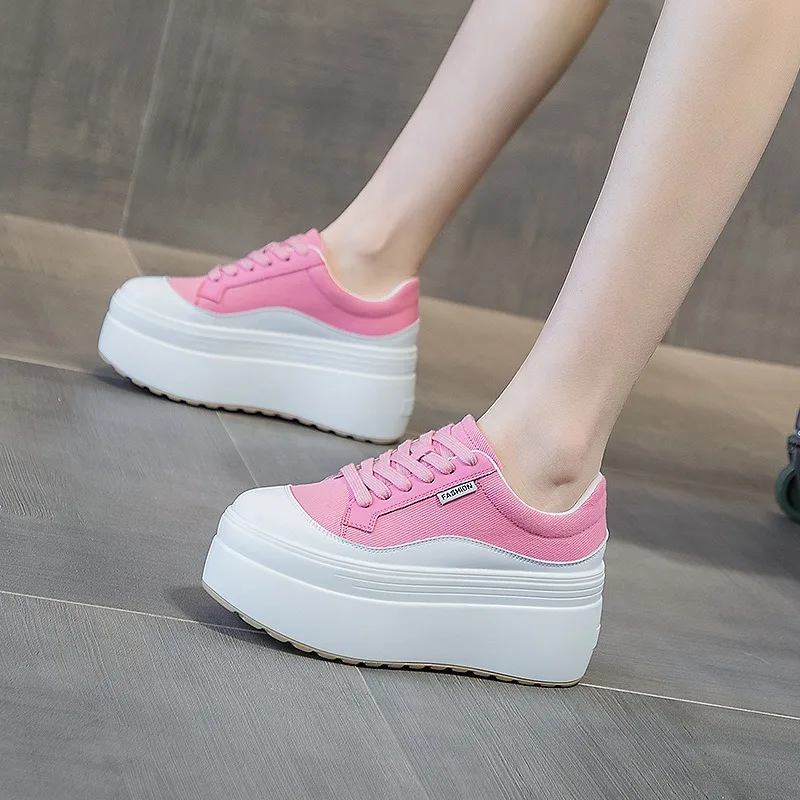 8cm New Canvas Genuine Leather - огляд і ціна Women Shoes Sale