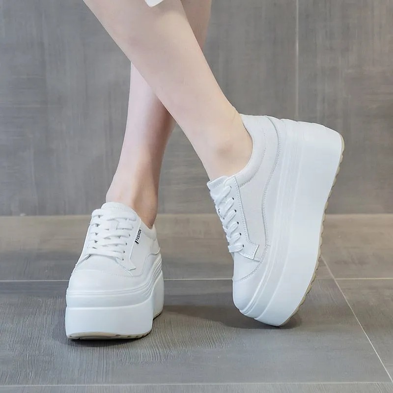 8cm New Canvas Genuine Leather - огляд і ціна Women Shoes Sale