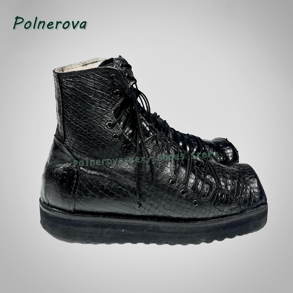 Women's Gothic Lace-Up Chunky  - огляд і ціна Women'S Shoes Crocs