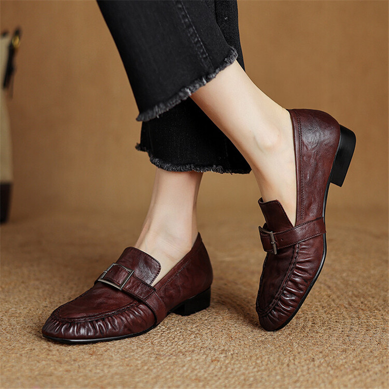New Autumn Genuine Leather Wom - огляд і ціна Slingback Pumps Women