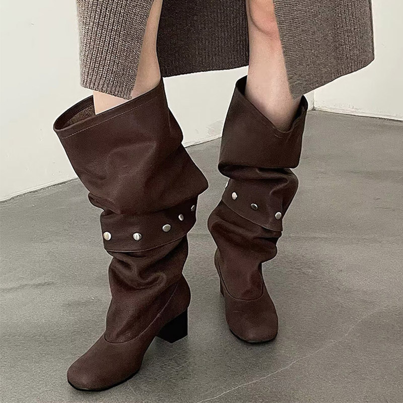 New Women Knee High Heels Boot - огляд і ціна Women'S Shoes Size 12