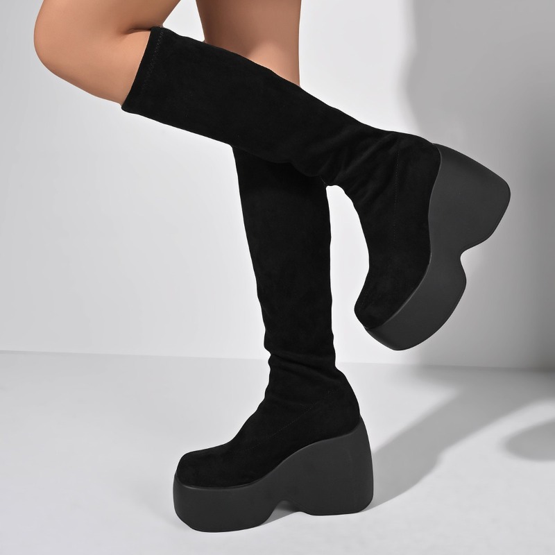 Winter New Skinny Plus Size St - огляд і ціна Sock Boot Women