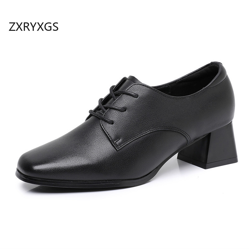 ZXRYXGS 2025  Top Cowhide Lace - огляд і ціна Women Shoes Size 4 In Cm