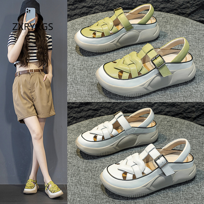 ZXRYXGS New Summer Premium Cow - огляд і ціна Women Shoes Size 4 In Cm