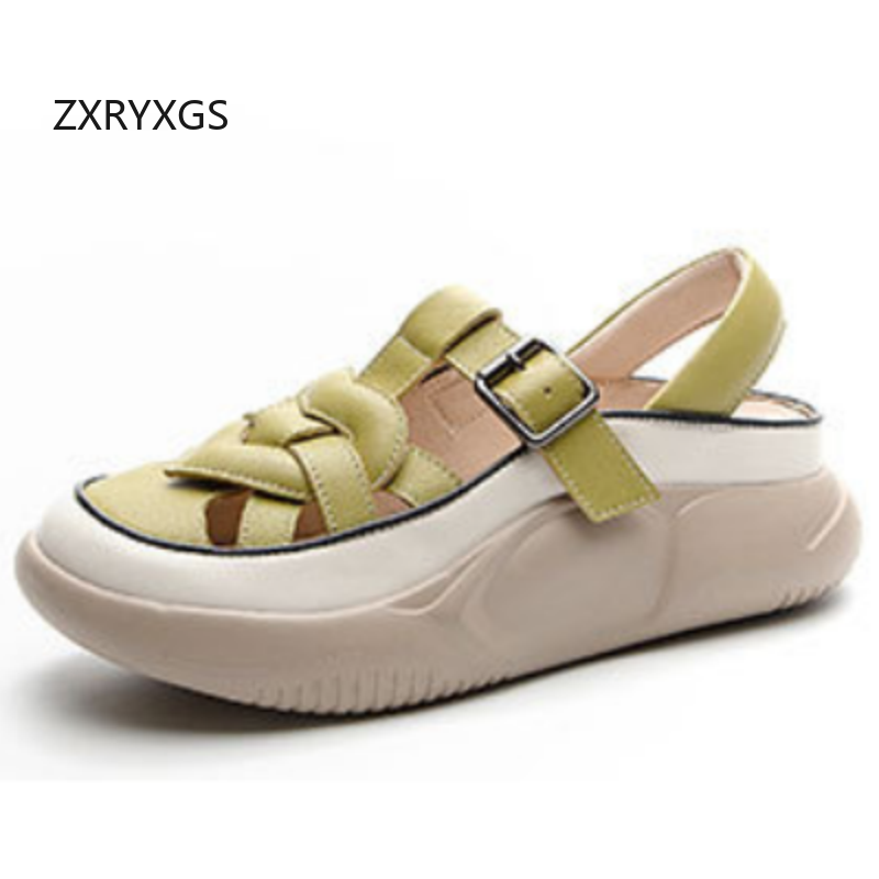 ZXRYXGS New Summer Premium Cow - огляд і ціна Women Shoes Size 4 In Cm