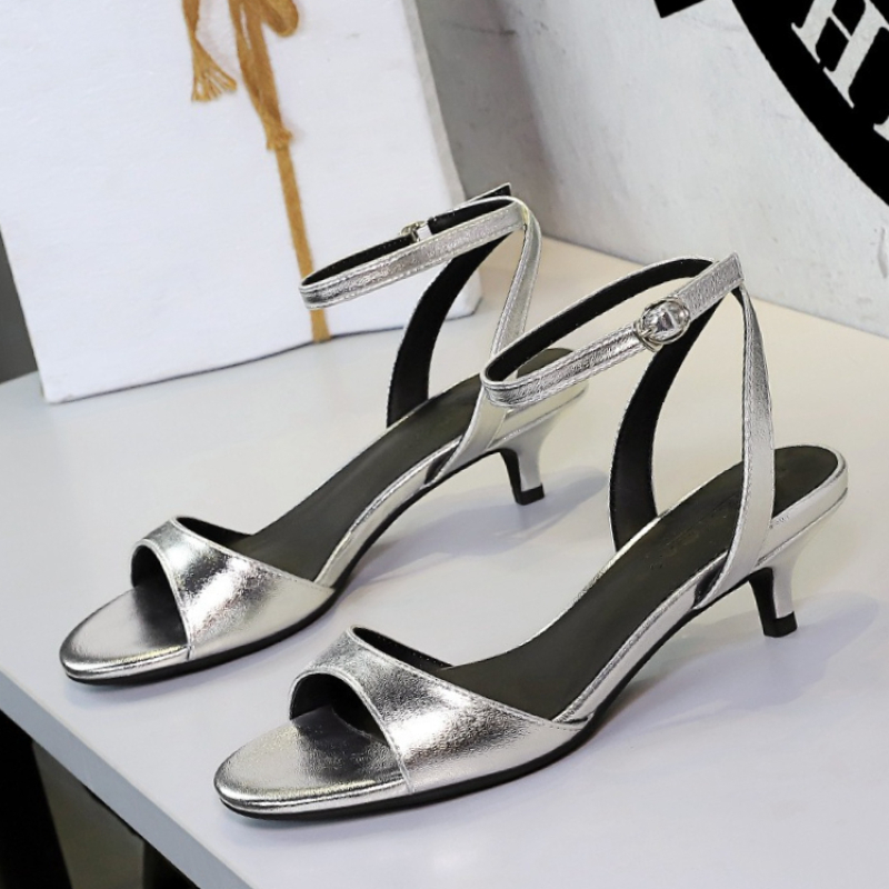 BIGTREE Shoes Open-toe Mid-hee - огляд і ціна Women Shoes Size 4 In Cm