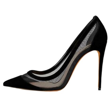 Sexy Nude Pink Black Suede Mes - огляд і ціна Women'S Shoes Size 12