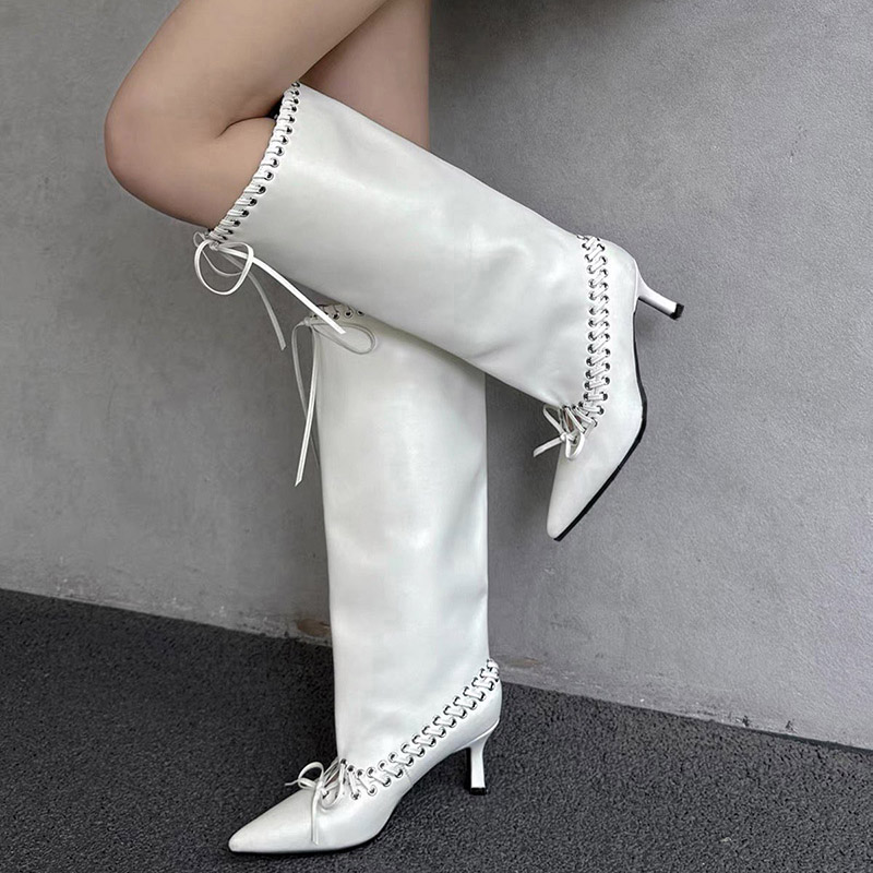 Women Knee High Boots Pointed  - огляд і ціна Women'S Shoes Size 12