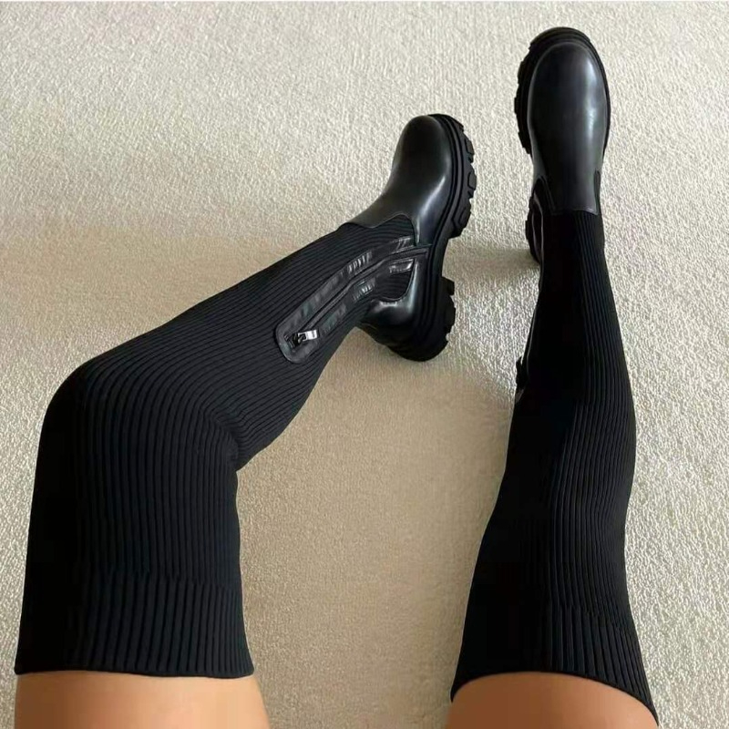 2025 Winter Shoes Women Socks  - огляд і ціна Sock Boot Women