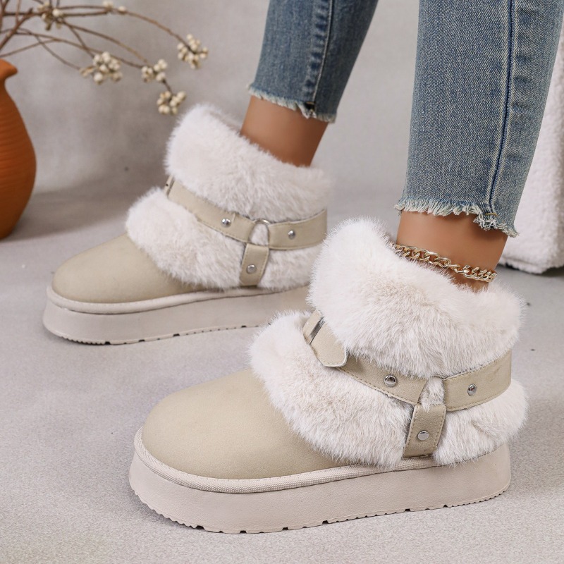 Plush Snow Boots Women's 2026  - огляд і ціна Women'S Shoes Size 12