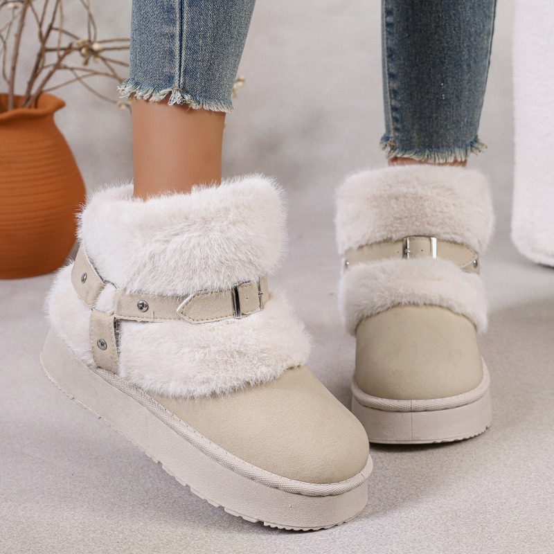 Plush Snow Boots Women's 2026  - огляд і ціна Women'S Shoes Size 12