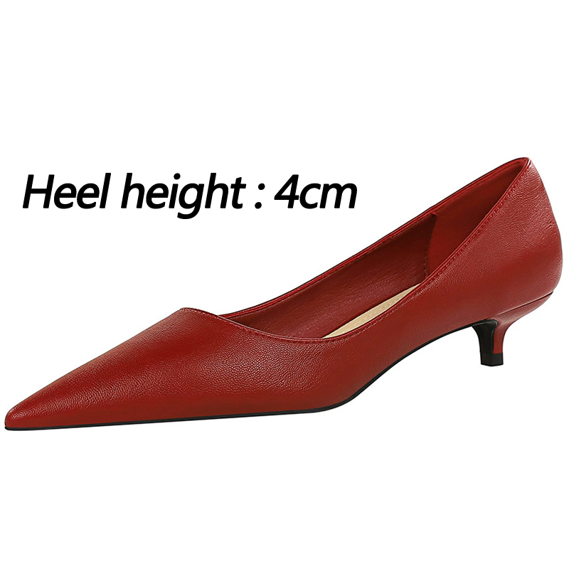 Fashion Pointed Toe Mid Heeled - огляд і ціна Women Shoes Size 4 In Cm