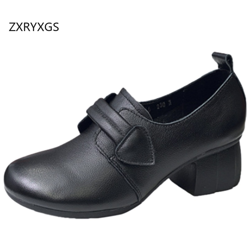 ZXRYXGS 2025 Autumn Real Cowhi - огляд і ціна Women Shoes Size 4 In Cm