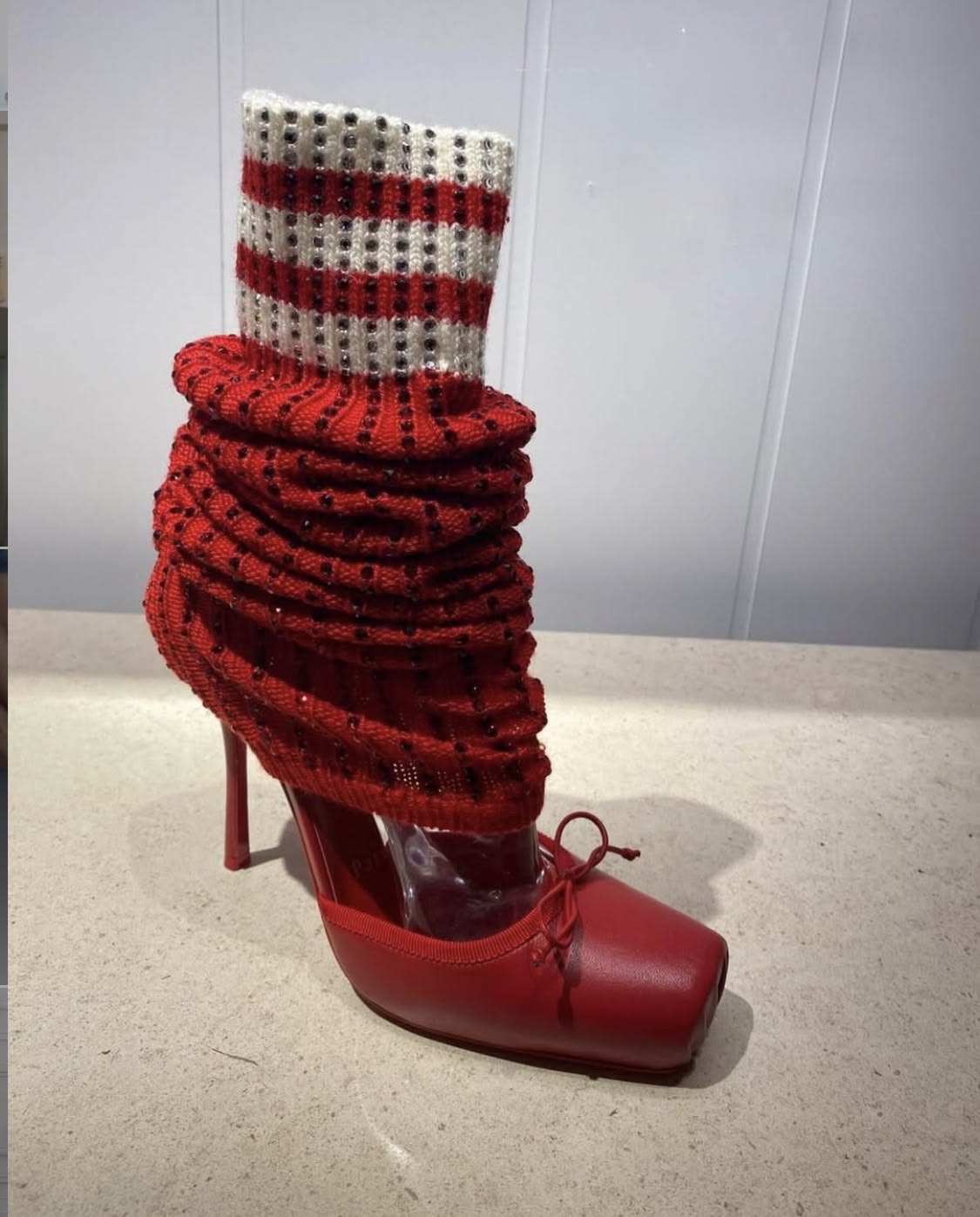 Butterfly-Kont Square Toe Knee - огляд і ціна Sock Boot Women